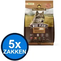 Wolfsblut 5x - Adult Wide Plain Small Breed - Hondenvoer Droogvoer - 1 kg