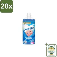 Soupline 20 x – Wasverzachter – Mediterrane Tuin – 950 ml - Grootverpakking - Wasverzachter - Mediterrane Tuin - Frisse Geur - Zijdezachte Kleding - Wasverzachter Voor Kleding