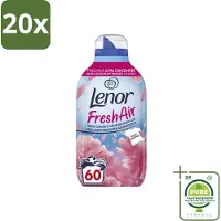 Lenor 20 x – Wasverzachter – Bloesem – 60 Wasbeurten – 840 ml - Grootverpakking - Wasverzachter - Buitenluchtfrisheid - Bloesemgeur - Wasgoedfrisheid - Geurvoorziening