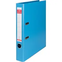 Pergamy Ordner A4 50 mm PP blauw - 4 stuks
