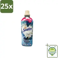 Soupline 25 x – Wasverzachter – Energie Jasmijn & Witte Bloemen – 950 ml - Grootverpakking - Wasverzachter - Jasmijn - Witte Bloemen - Frisse Geur - Energie