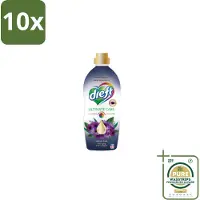 Dreft 10 x – Wasverzachter – Ultimate Care Intense Dark – 40 Wasbeurten - Grootverpakking - Wasverzachter - Kleurbescherming - Collageen - Wasgoed Verzorgen - Anti-aging Was