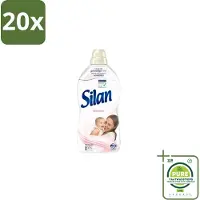 Silan 20 x – Wasverzachter – Sensitive – 1144 ml - Grootverpakking - Wasverzachter - Gevoelige Huid - Hypoallergene - Huidvriendelijk - Wasgoed Zachtheid