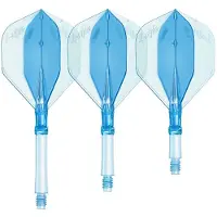 L-Style L-System L1 Clear Blue - Dart Flights