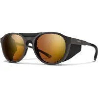 Smith - Zonnebrillen - Venture Matte Gravy ChromaPop Glacier Photochromic Copper Gold Mirror voor Unisex - Grijs