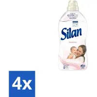 Silan 4 x – Wasverzachter – Sensitive – 1144 ml - Wasverzachter - Gevoelige Huid - Hypoallergene - Huidvriendelijk - Wasgoed Zachtheid