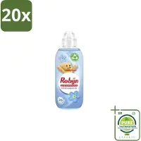 Robijn 20 x – Wasverzachter – Morgendauw – 650 ml - Grootverpakking - Wasverzachter - Wasgeur - Zachtheid - Frisheid - Wasmiddel