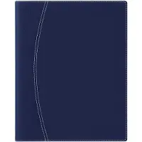 Brepols bureau agenda 2027 - TIMING [0.136] - FERRARA - Bureau agenda - 1 week op 2 pagina's - Weekoverzicht - Gespiraleerd - Slappe kaft -Blauw - 17.1 x 22 cm
