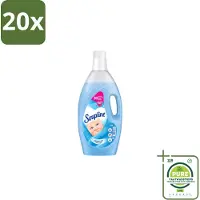 Soupline 20 x – Wasverzachter – Hemels Fris – 1,9 L - Grootverpakking - Wasverzachter - Wasgoed Verzachter - Hemels Fris - Wasverzachter Hemels Fris - Wasverzachter Voor Kleding