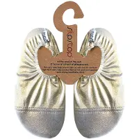 SLIPSTOP antislip waterschoen Glitter Goud - Maat XS 21-23