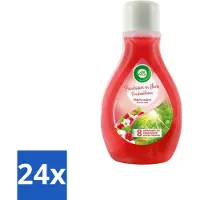 Air Wick 24 x – Luchtverfrisser – Actieve Wiek Framboos & Bloesem – 375 ml - Luchtverfrisser - Geur - Framboos En Bloesem - Actieve Wiek - Geurverspreiding
