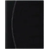 Brepols bureau agenda 2027 - TIMING [0.136] - FERRARA - Bureau agenda - 1 week op 2 pagina's - Weekoverzicht - Gespiraleerd - Slappe kaft - Zwart - 17.1 x 22 cm