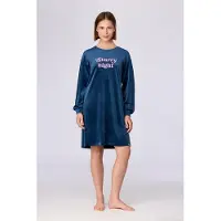 Woody Slaapkleedje donkerblauw - maat 104/4J