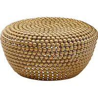 Wohnling Salontafel aluminium goud 60 cm breed - WL6.456