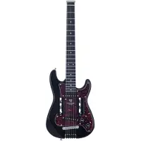 Traveler Guitar EG-2 Standard Gloss Black elektrische reisgitaar met gigbag