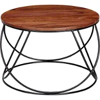 Wohnling Salontafel sheeshamhout bruin 60 cm WL6.171