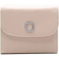 Esquire Leer portemonnee Athena Lady Wallet Beige