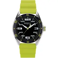 Breil Analoog horloge 'Score' kiwi / zwart / zilver