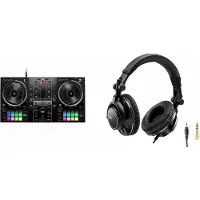 Hercules Inpulse 500 - DJ Controller + DJ-Koptelefoon HDP DJ60 - Zwart