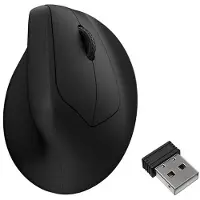 Keychron M5-A29 Draadloze Ergonomische Muis, 12000 DPI, Zwart, 8 Knopen