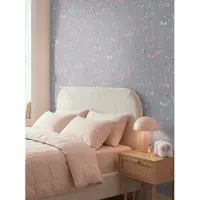 A.S. Création VELDBLOEMEN BEHANG | Landelijk - Grijs Roze Beige Groen - The Trend Spectrum