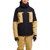 Quiksilver - Ski jassen - Dawson 10K Jacket Kelp voor Unisex - Maat XL - Beige