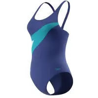 Speedo - Women's Hyperboom Butterfly Back Swimsuit - Badpak 46, blauw