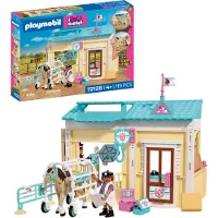 Playmobil Horses dierenartsenpraktijk speelset met accessoires - 72128.