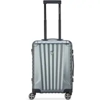 Roncato Een aluminium cabinewagen met 4 wielen, 55 cm zilverkleurig