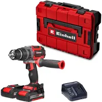 Einhell TP-CD 18/70 Li-i BL, Schroefboormachine met pistoolgreep, snelspanner, borstelloos, zwart, rood, 1,3 cm, 32000 omwentelingen per minuut
