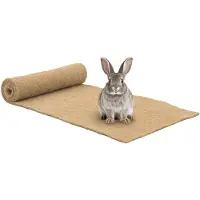 vidaXL Jute mat voor knaagdieren 0,5x1 m 5 mm