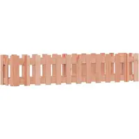 vidaXL Hoge plantenbak met lattenomheining-design, 150x30x30 cm, massief hout, Douglasie
