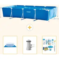 Intex Rechthoekig zwembad - 450x220x84 cm - 4-delig - Model S21260