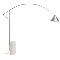 HAY Compass vloerlamp Zilverkleurig