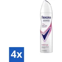 Rexona 4 x - Deodorant Spray - Advanced Protection - Biorythm - Anti-Transpirant & Perspirant - 150ml - 72 Uur Bescherming - Anti-transpirant - Deodorant - - Biorythm