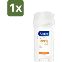 Sanex 1 x Deodorant Stick Dermo Sensitive 65 ml - Deodorant Stick - Gevoelige Huid - Alcoholvrije Deodorant - 24 Uur Bescherming - Huidbescherming