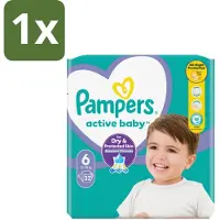 Pampers 1 x – Luiers – Active Baby Maat 3 (6-10 kg) – 90 Luiers - Luiers Voor Baby - Droge Luiers - Baby Droogheid - Droge Luiers Voor Baby - Droge Luiers 3 Maat