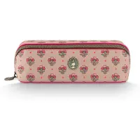 Pip studio Toilettas Bags Cyrille Cosmetic Bag Small Jaipur Flower Sand-Pink 20x7,5x7