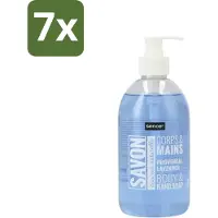 Sence 7 x - Provencal Lavendel - Handzeep - Savon - 500 ml - Handzeep - Lavendel - Handen Reinigen - Vloeibare Handzeep - Mild Reinigen