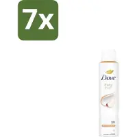 Dove 7 x – Deodorant Spray – Fruity Fresh – 200 ml - Anti-transpirant Spray - Zweetgeur - Okselgeur - Fris - Fruitig