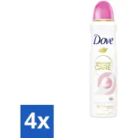 Dove 4 x – Deodorant Spray – Beauty Finish – 150 ml - Anti-transpirant Spray - Huidverzorging - Stralende Huid - Geur Magnolia - Geur Lelie