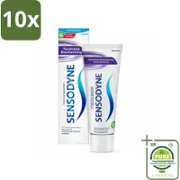 Sensodyne 10 x Tandpasta Gum Protection 75 ml - Grootverpakking - Gevoelige Tanden - Tandvleesbescherming - Tandpasta - Gevoeligheid - Tandpasta Voor Gevoelige Tanden