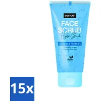 Sence 15 x - Alle Huidtypes - Gezichtsscrub - Exfoliërend - 150 ml - Gezichtsscrub - Exfolieer - Huidverzorging - Huidscrub - Huidverzorging