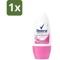Rexona 1 x - Bright Bouquet - Deo Roll-on - 50 ml - Deodorant - Zweet - Lichaamsgeur - Bloemige Geur - Frisheid