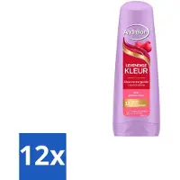 Andrélon 12 x Conditioner Levendige Kleur 200 ml - Kleurvervanging - Haarkleur Beschermen - UV-filter - Hibiscus-extract - Levendige Kleur