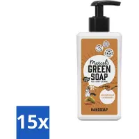 Marcel's Green Soap 15 x Marcel’s Green Soap – Handzeep – Sandelhout & Kardemom – 250 ml - Koffie - Koffiezetapparaat - Koffiezetapparaat