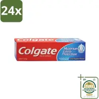 Colgate Tandpasta Maximum Cavity Protection 100 ml - Voordeelverpakking - 24 stuks - Witte tanden - Vlekverwijdering
