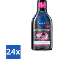 Nivea 24 x – Micellair Reinigingswater – Waterproof Expert – 400 ml - Reiniging Make-up - Make-up Verwijderen - Micellair Water - Huid Reinigen - Waterproof Make-up Verwijderen