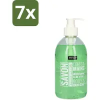 Sence 7 x - Refreshing Aloe Vera - Handzeep - Savon - 500 ml - Aloe Vera Handzeep - Handzeep Aloe Vera - Aloe Vera Handverzorging - Vloeibare Handzeep - Aloe Vera Geur