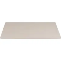 Saniclass Torino Wastafelblad - 100.5x46x2.5cm - solid surface - off-white